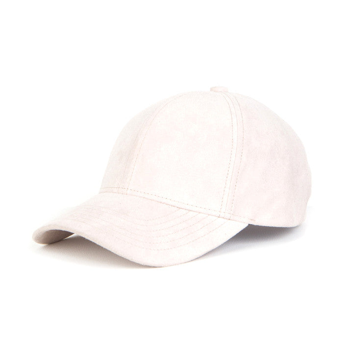 NVLTY Pink Suede Hat