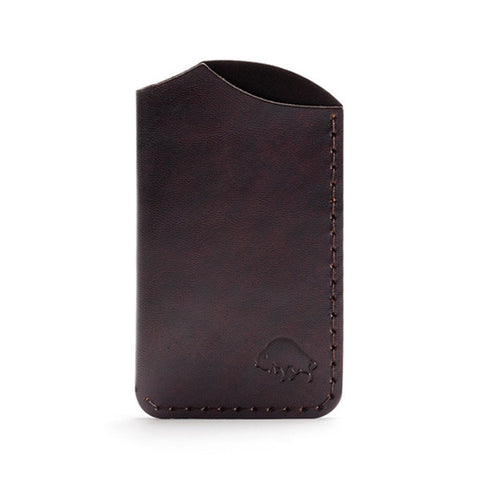 Haxford Brown Leather Sleeve Wallet