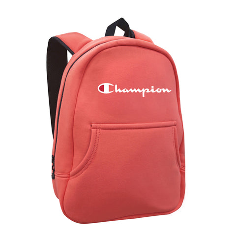 Champion Reverse Weave Hoodie Coral Backpack