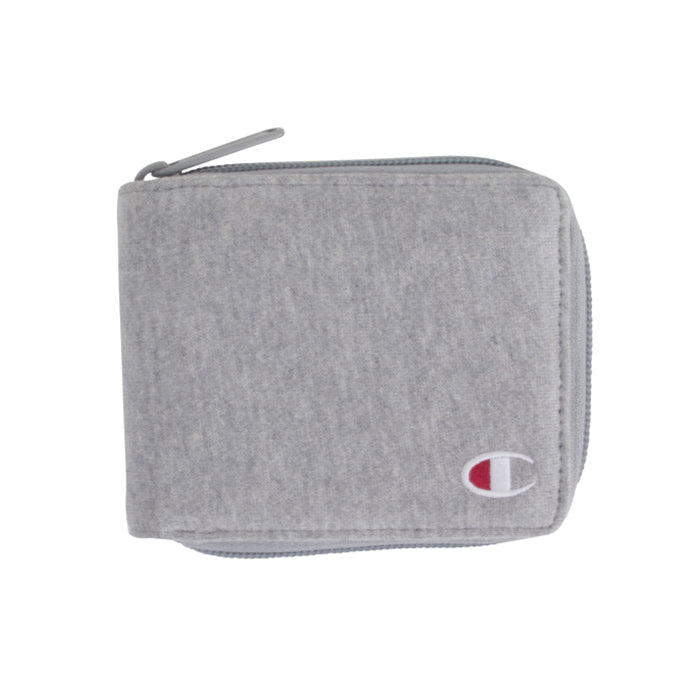 Champion Grey Zip Bi Fold Wallet