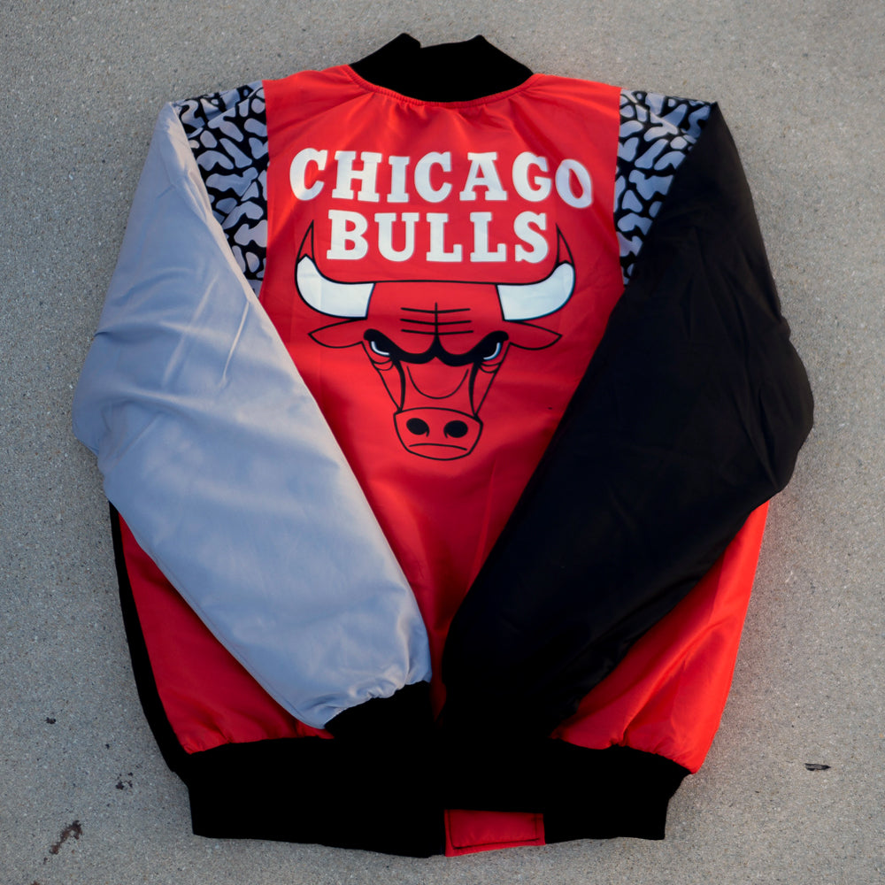 Nostalgic Club Chicago Bulls Red Jacket