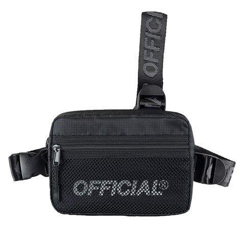 Official Essential Black Shoulder Bag