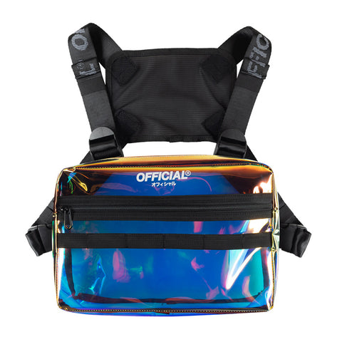 Official Mini Squid Ink Reflective Chest Utility Bag