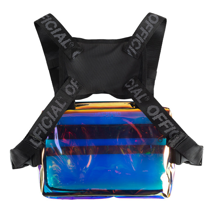 Official Translucent Iridescent Chest Utility Bag