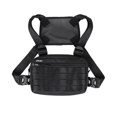 Official Mini Molle Black Chest Utility Bag