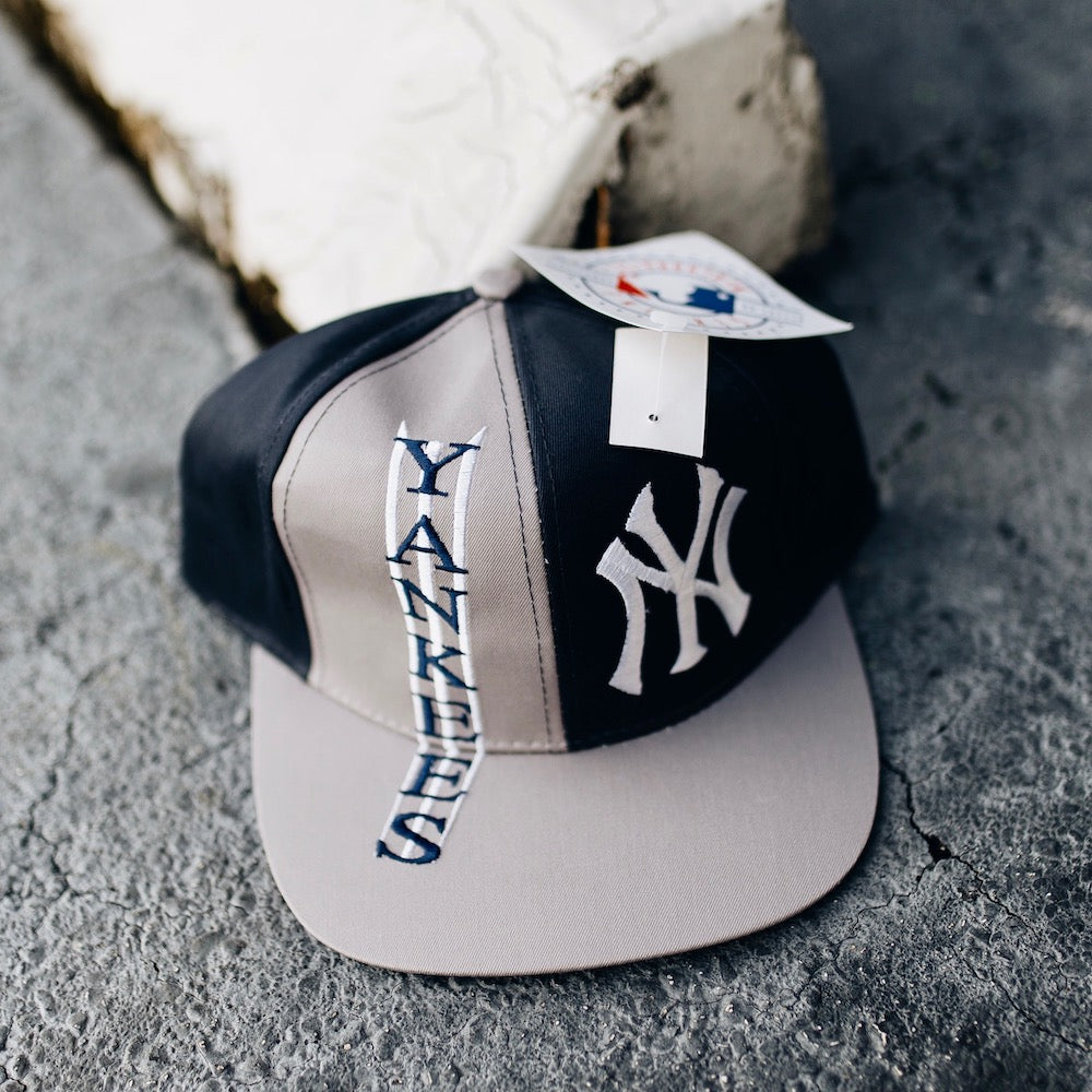 Vintage Deadstock NY Yankees Split Snapback – Beyond Hype Premier