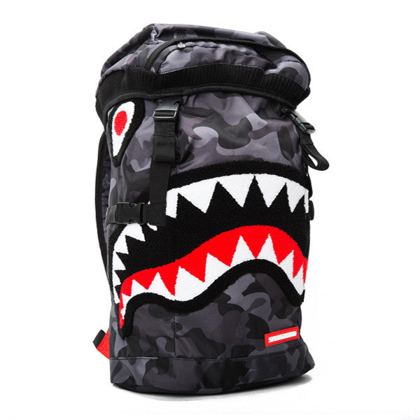 BLack Bape Camo Shark Backpack  Backpack for Sale by teaseglide