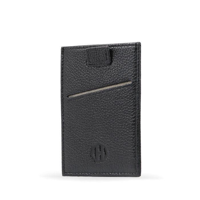 Haxford Black Leather Sleeve Wallet
