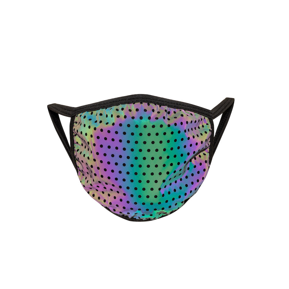 Official Rainbow Reflective Face Mask